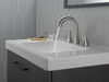 Two Handle Widespread Pull-Down Bathroom Faucet