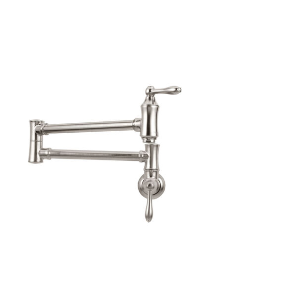 Wall Mount Pot Filler Faucet - Traditional