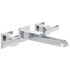 Two Handle Wall Mount Channel Bathroom Faucet Trim