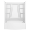 60x32 Alcove Bathtub Bundle without Door - Left Drain
