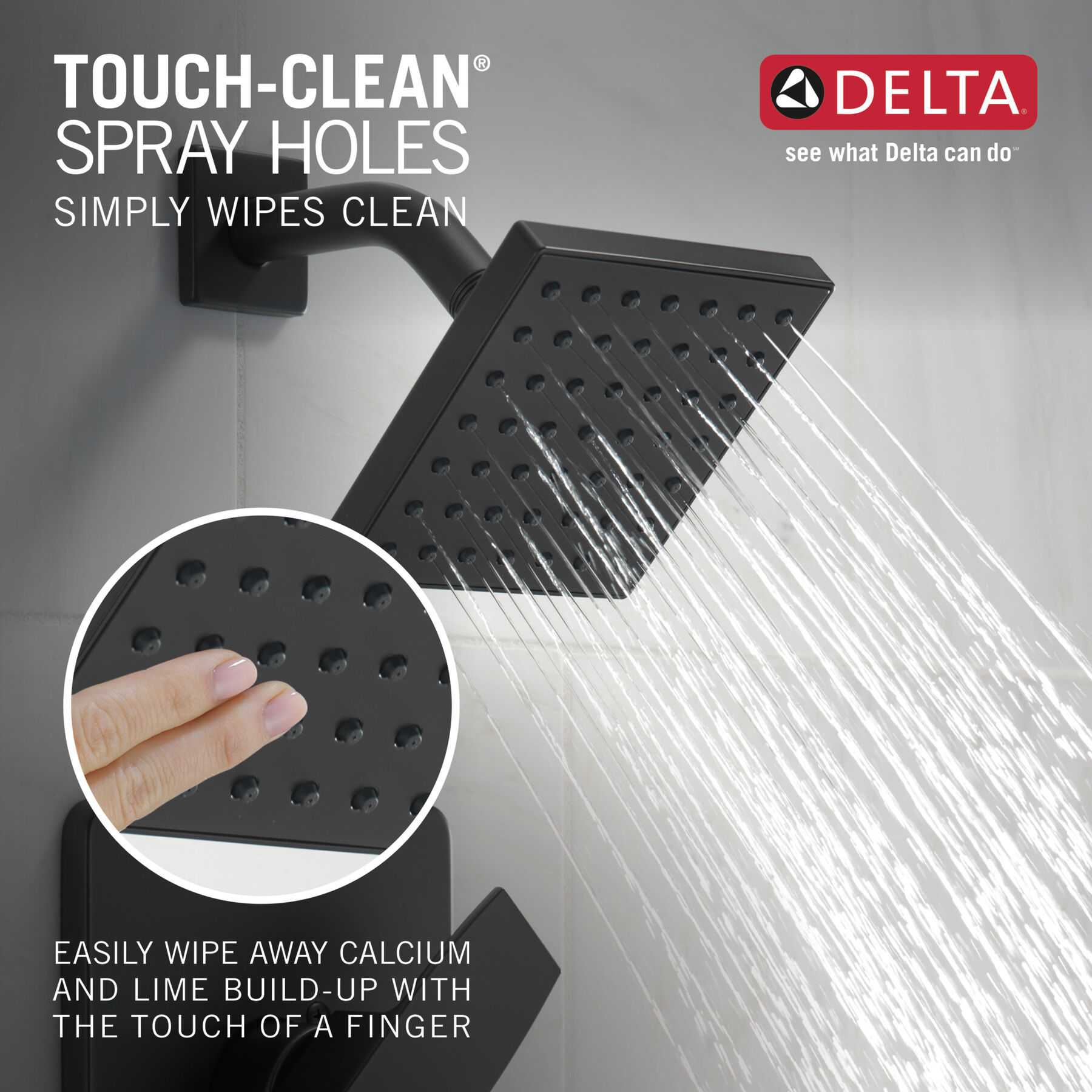 Single-Hole Lavatory Faucet with Shower Trim and Rough Bundle - 14 Series