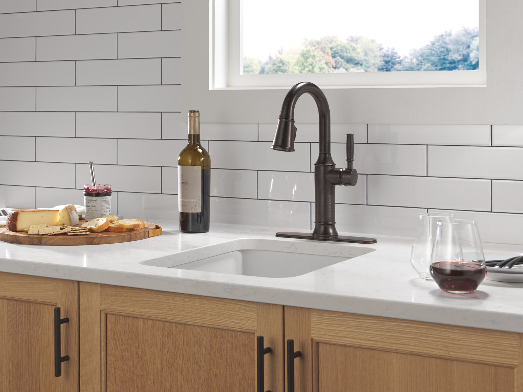 Single Handle Pull-Down Bar / Prep Faucet