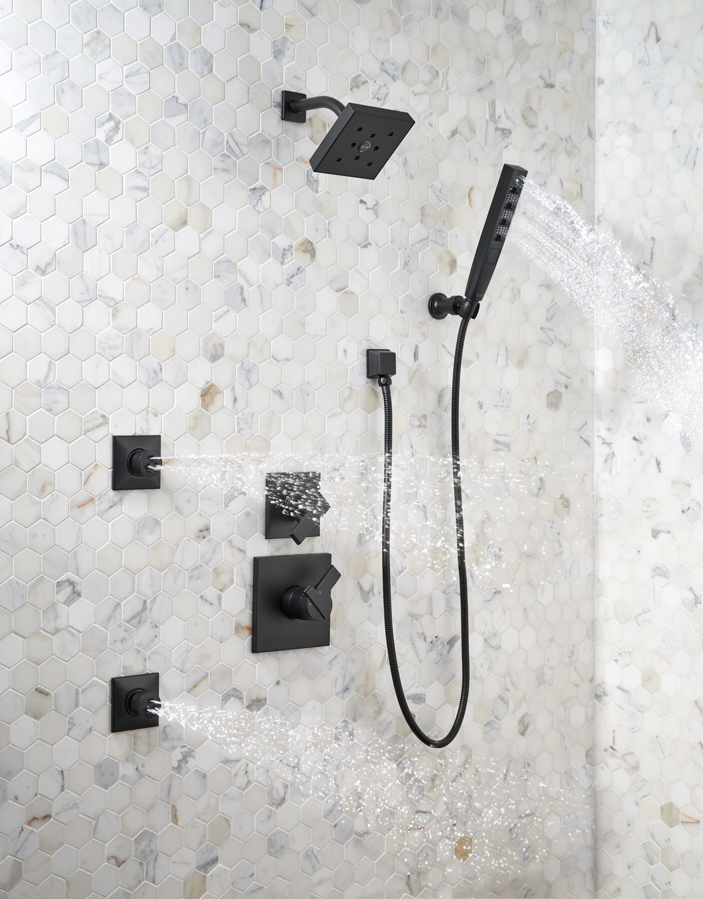 Square Wall Elbow for Hand Shower