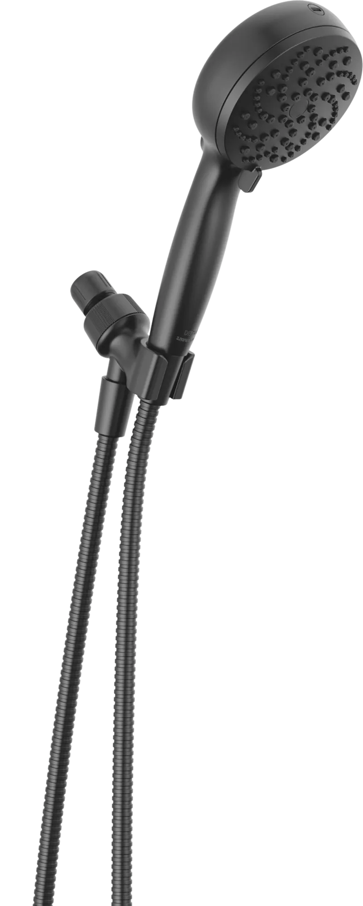 6-Setting Hand Shower with Cleaning Spray in Matte Black - 2.5 GPM