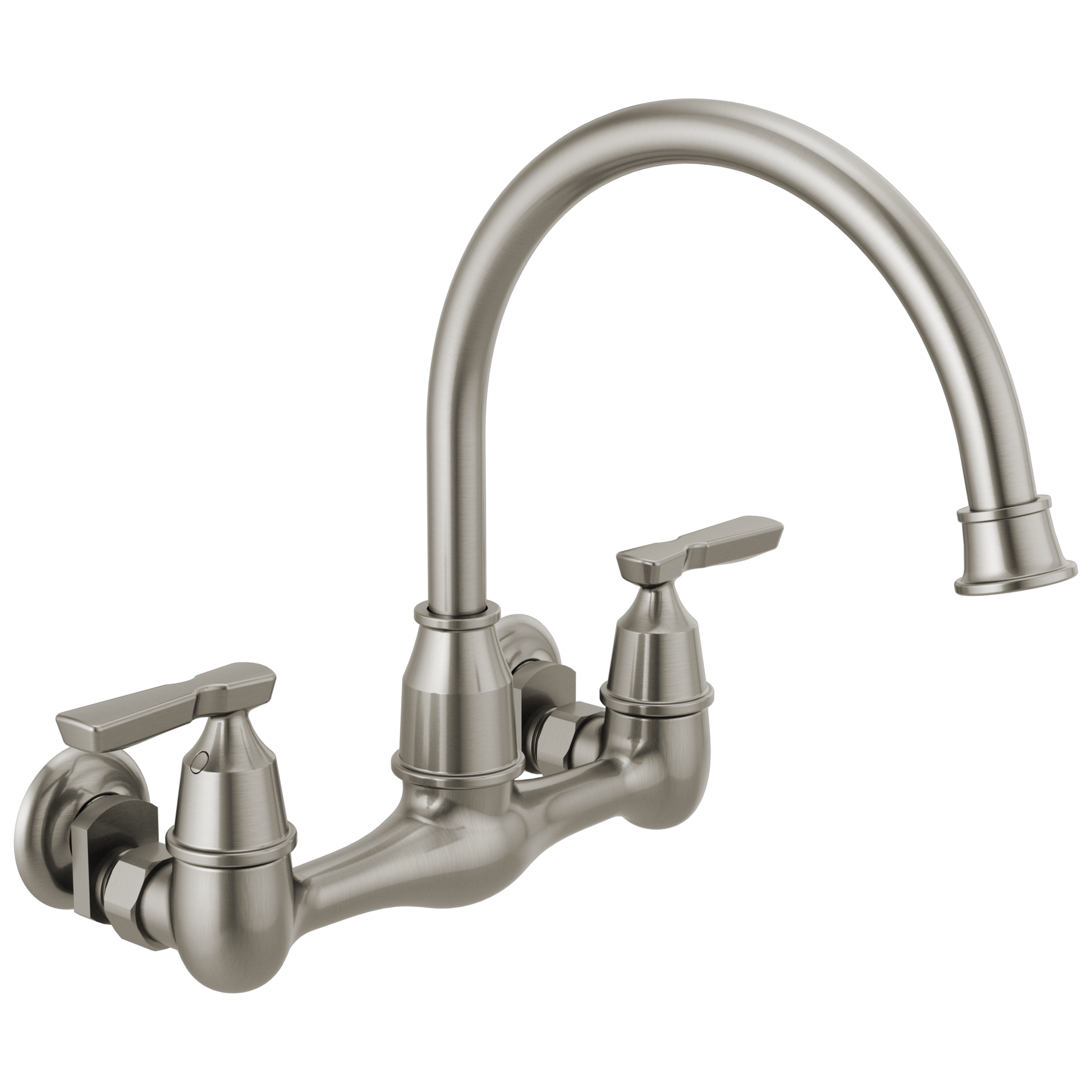 Two Handle Wall Mounted Kitchen Faucet