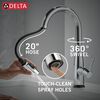 Touch<sub>2</sub>O&reg; Technology Kitchen Faucet with Touchless Technology