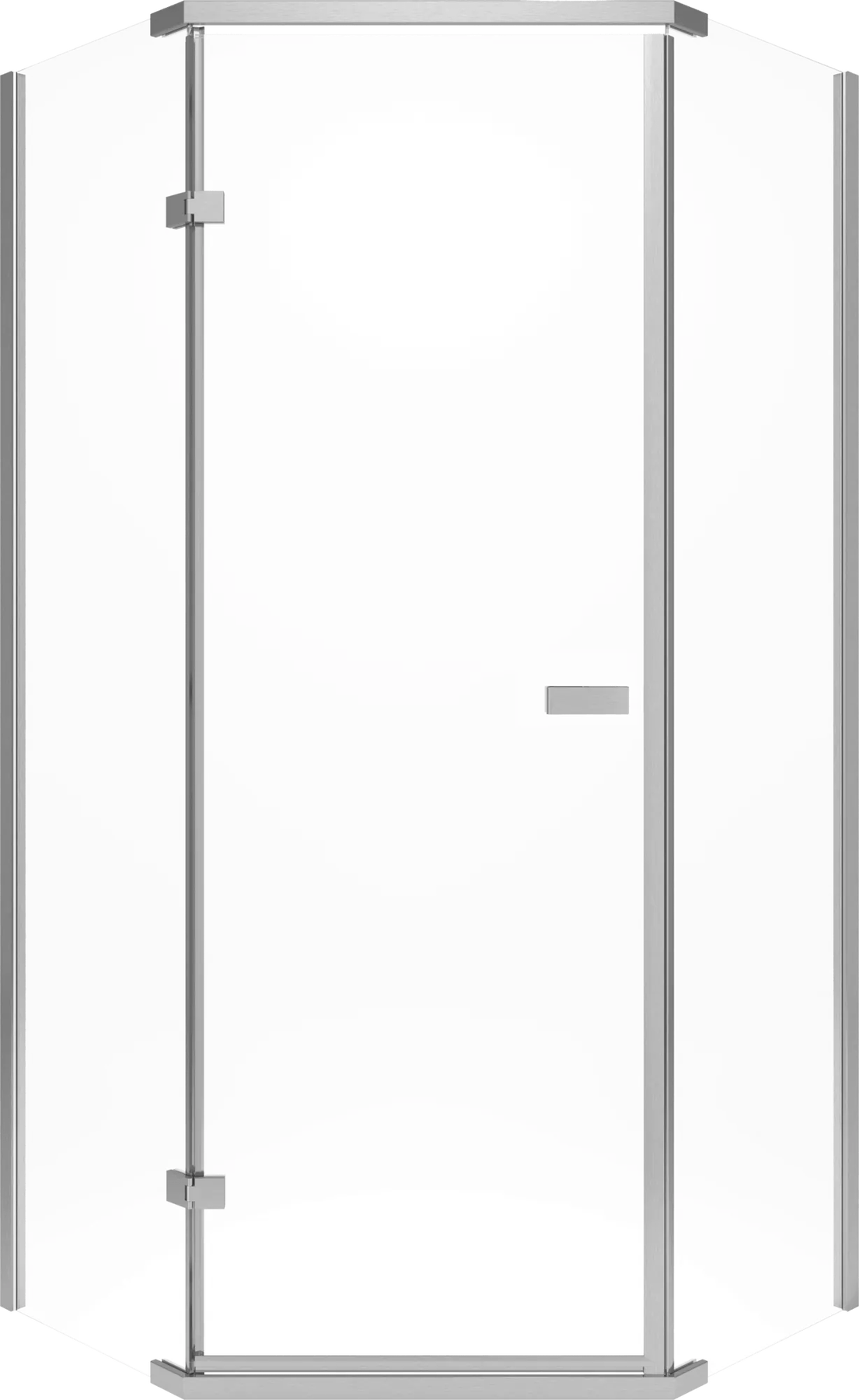 38" Frameless Neo Angle Shower Enclosure