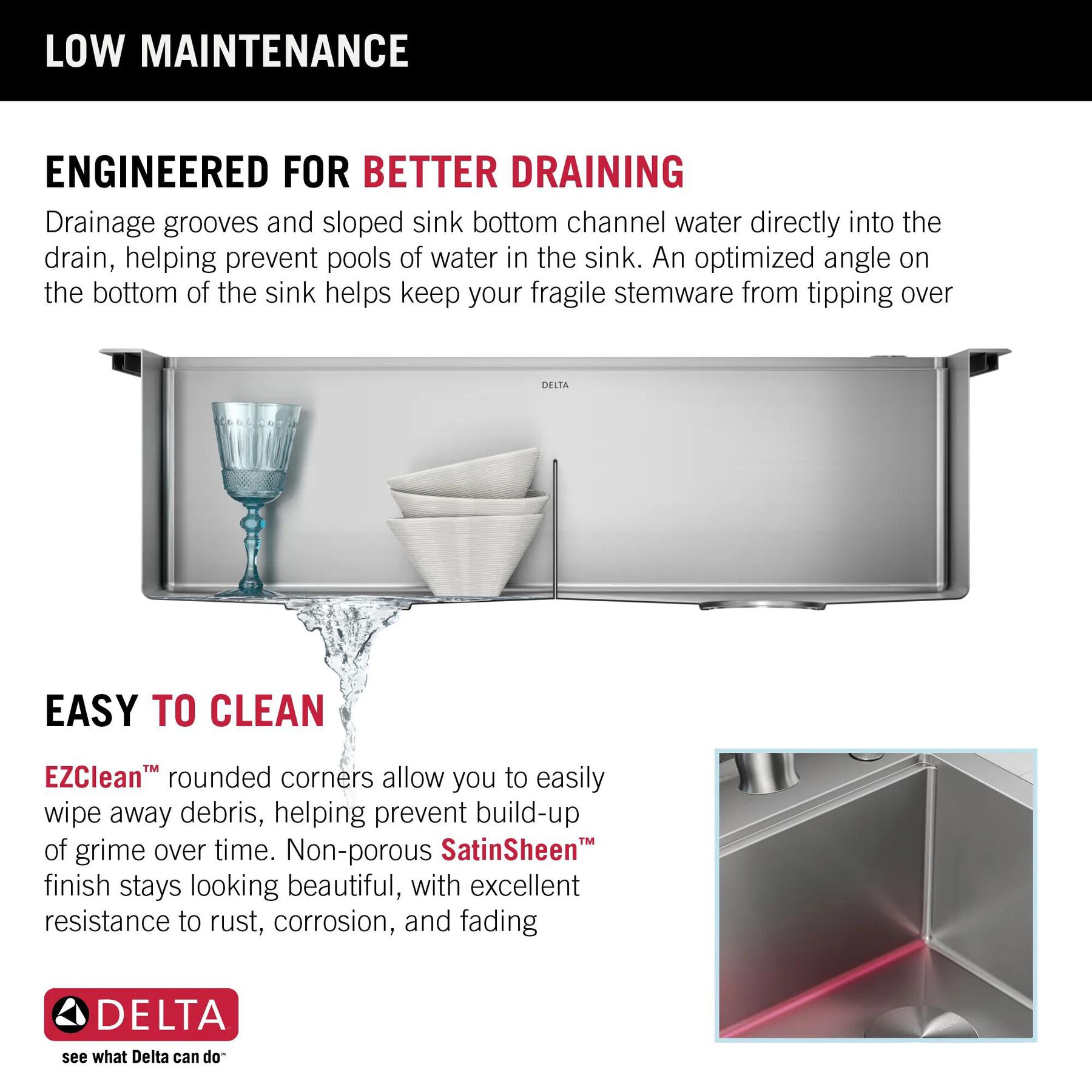 33&rdquo; Workstation&nbsp;Drop-In Top Mount&nbsp;Double&nbsp;Bowl&nbsp;16 Gauge Stainless Steel&nbsp;Kitchen Sink&nbsp;with&nbsp;WorkFlow&trade; Ledge and Accessories