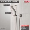 H2Okinetic&reg; 3-Setting Slide Bar Hand Shower