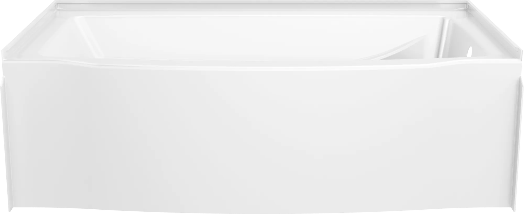Classic 500 Curve Alcove Bathtub Right Drain 60x32"