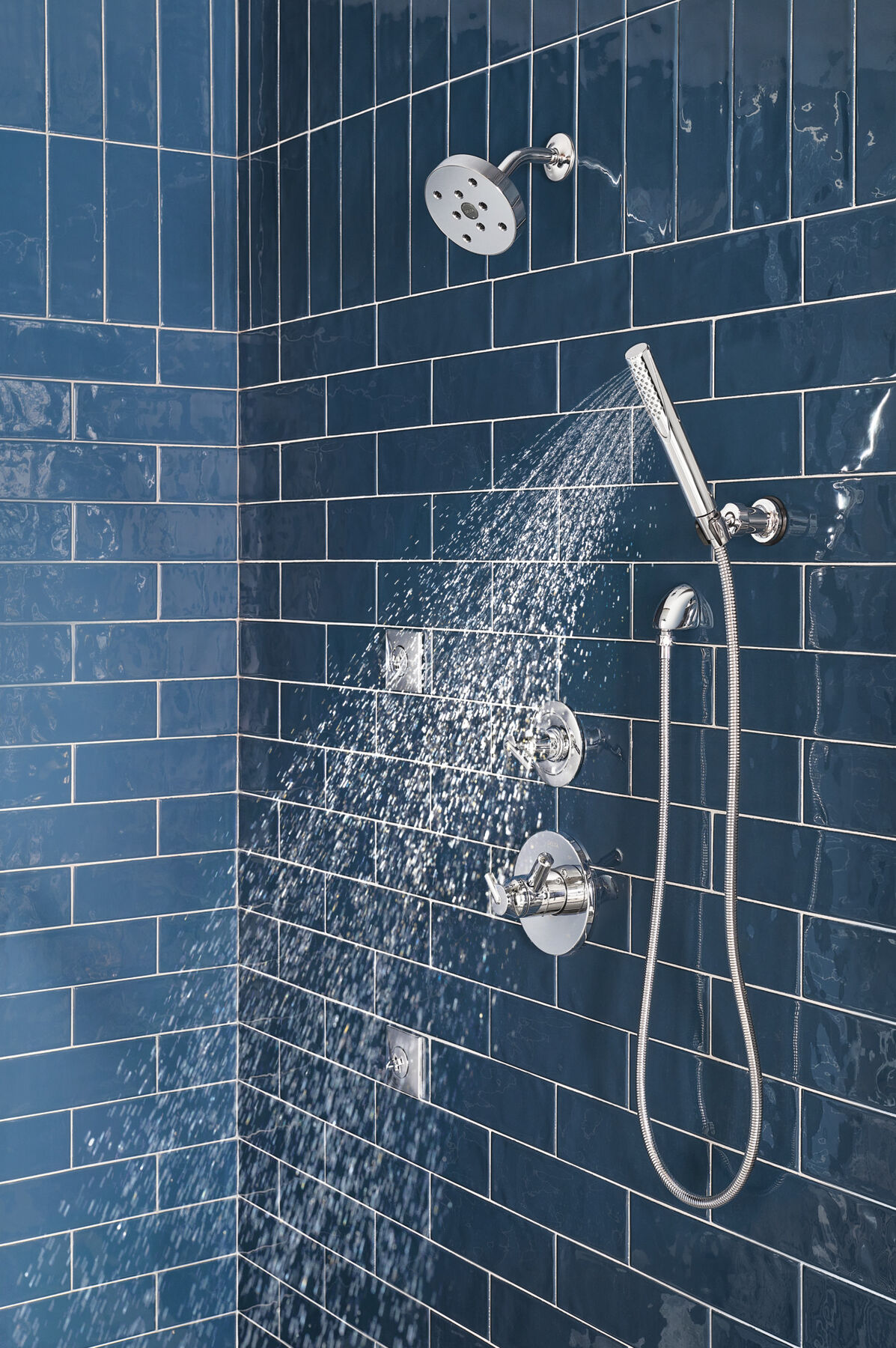 Premium Single-Setting Adjustable Wall Mount Hand Shower