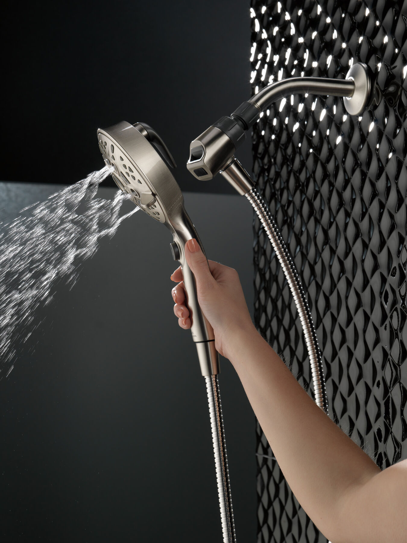 7-Setting Hand Shower with SureDock