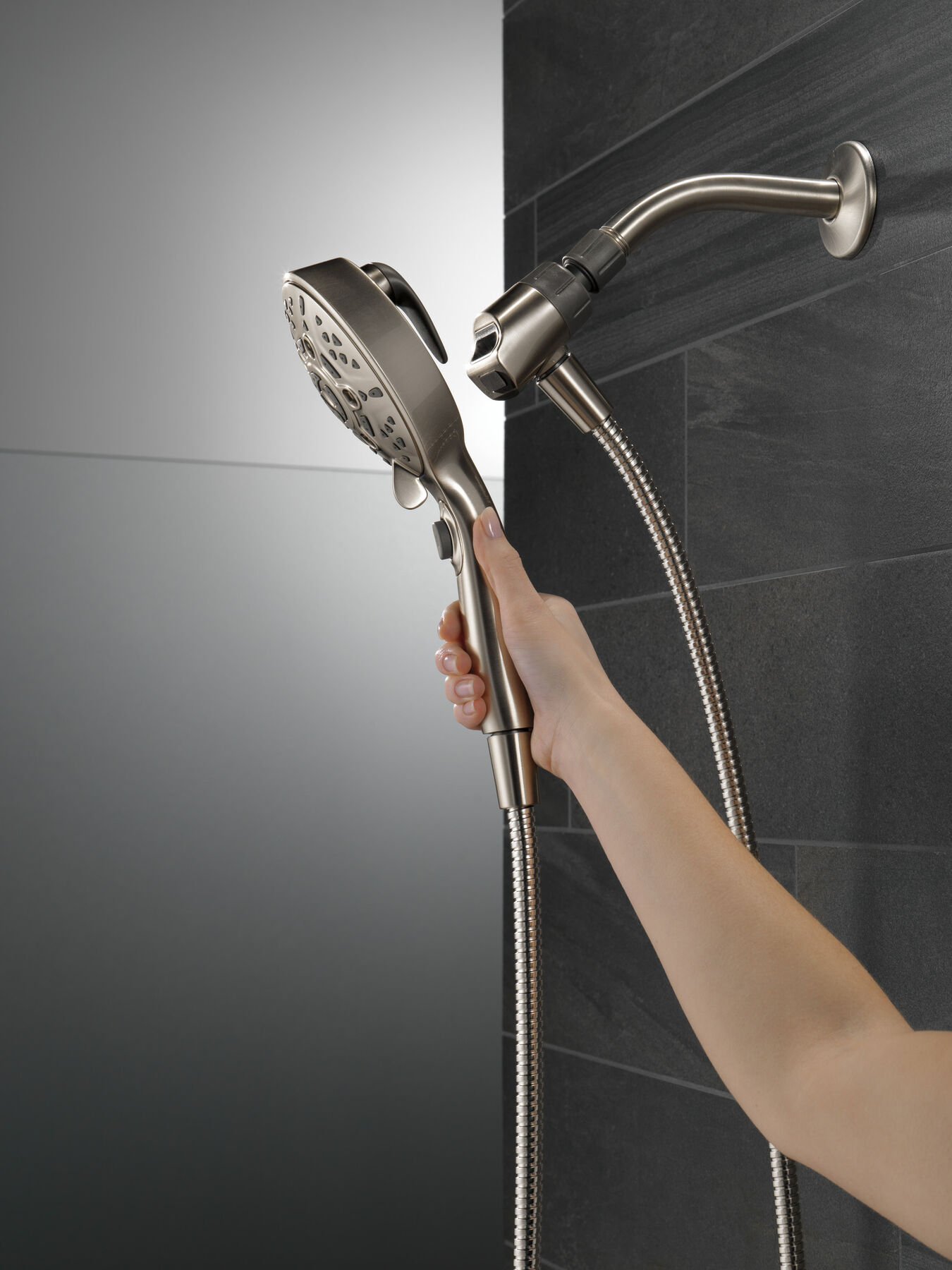 7-Setting Hand Shower with SureDock
