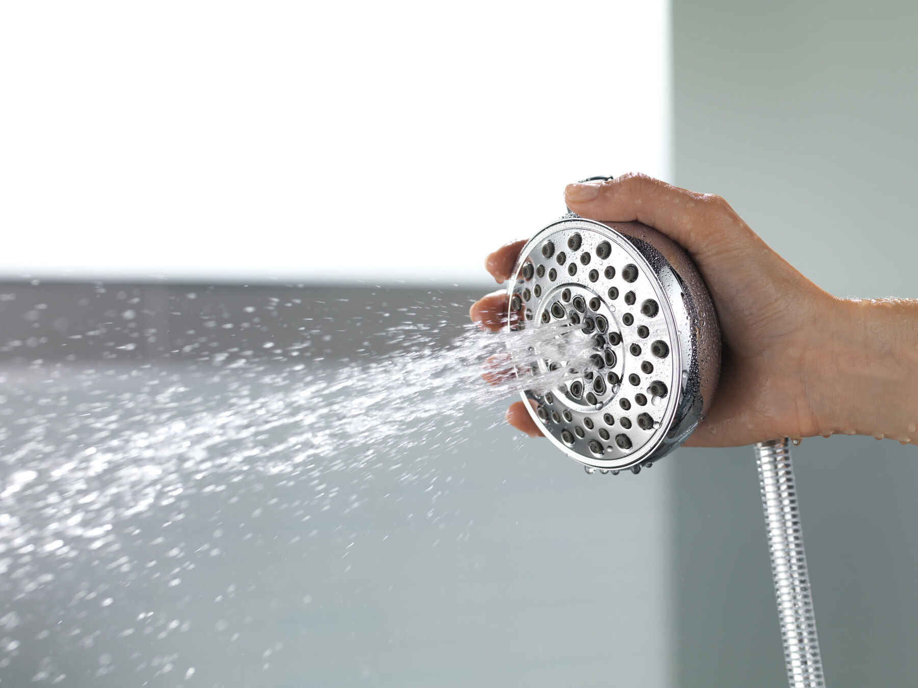 Palm&reg; 4-Setting Shower Mount Hand Shower