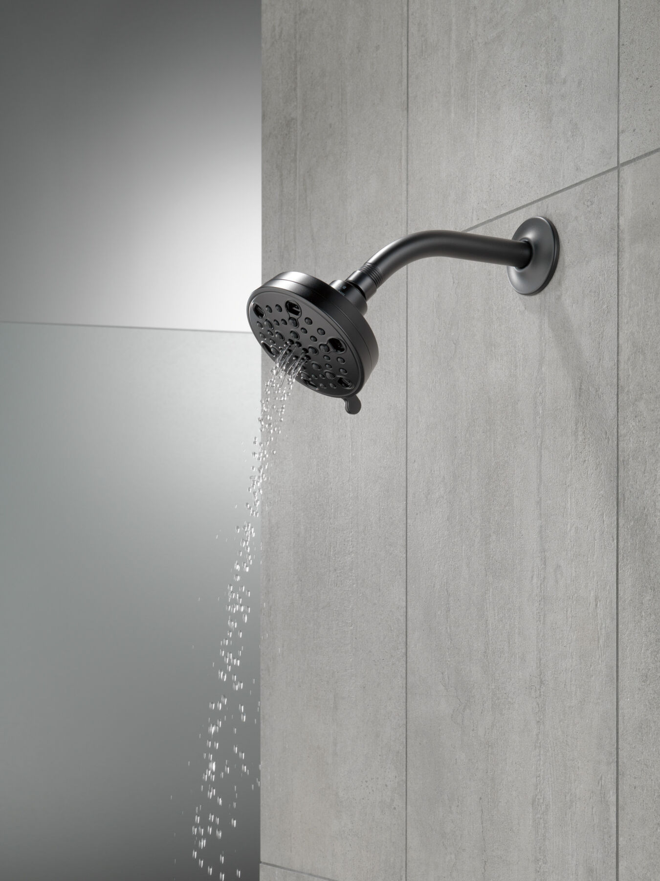 H2Okinetic&reg; 5-Setting Contemporary Shower Head