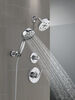 7-Setting Wall Mount Hand Shower with Cleaning Spray