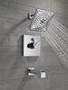 Angular Modern Temp2O&reg; 14 Series Tub & Shower Trim