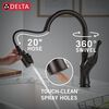Touch<sub>2</sub>O&reg; Technology Kitchen Faucet with Touchless Technology