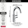 Single Handle High-Arc Bathroom Faucet