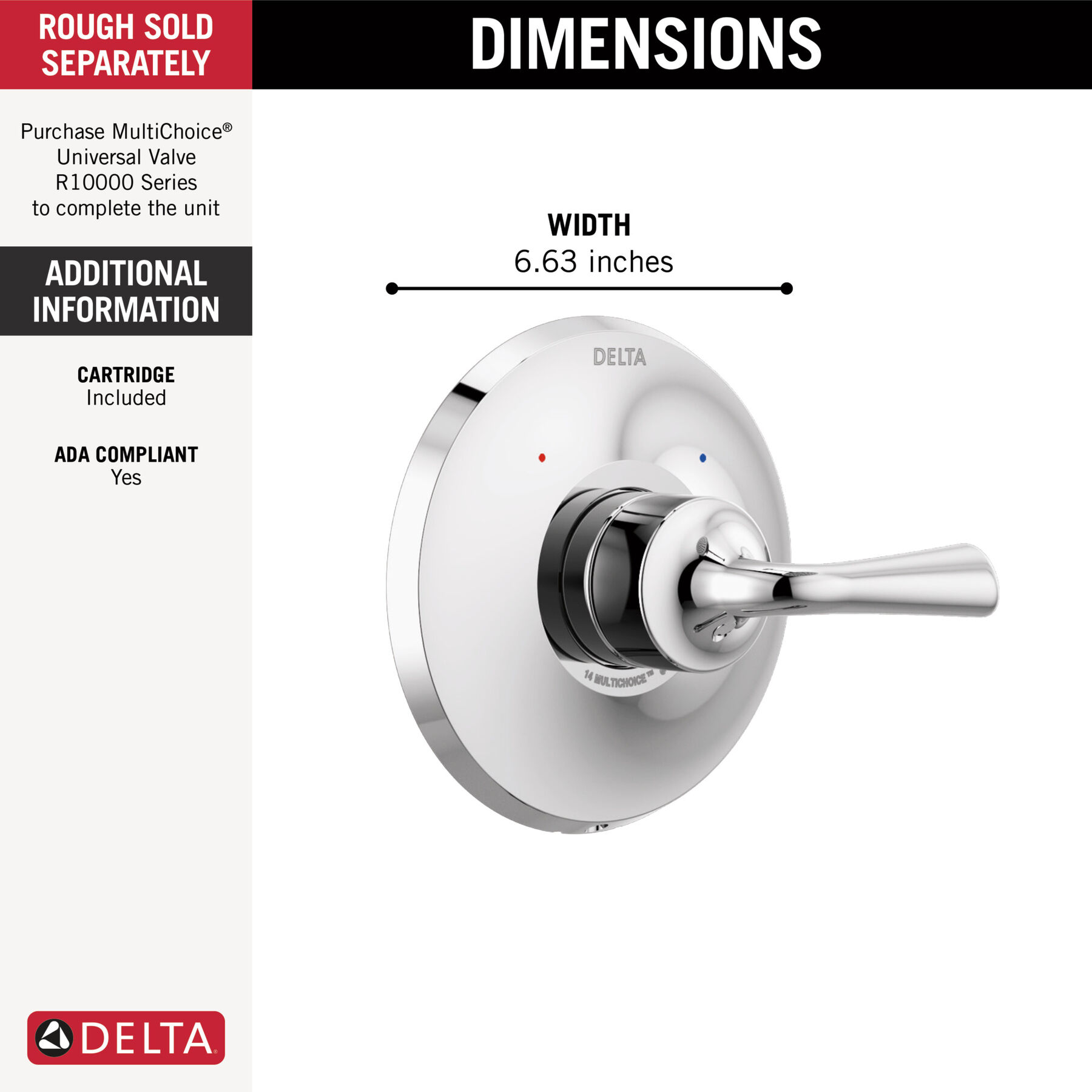 Monitor 14 Series Valve Only Trim