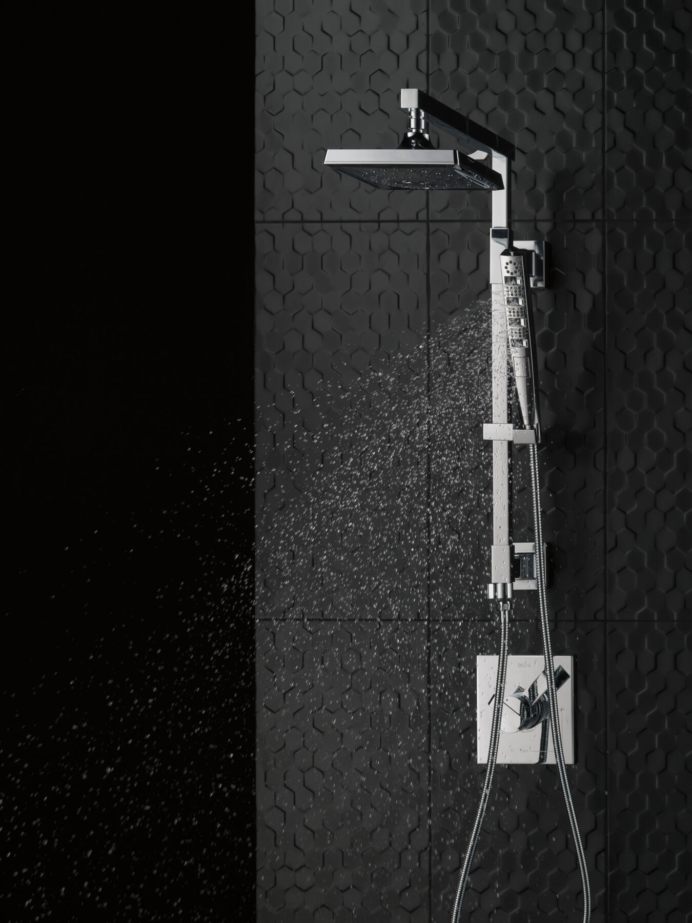 H2Okinetic&reg; 3-Setting Raincan Shower Head