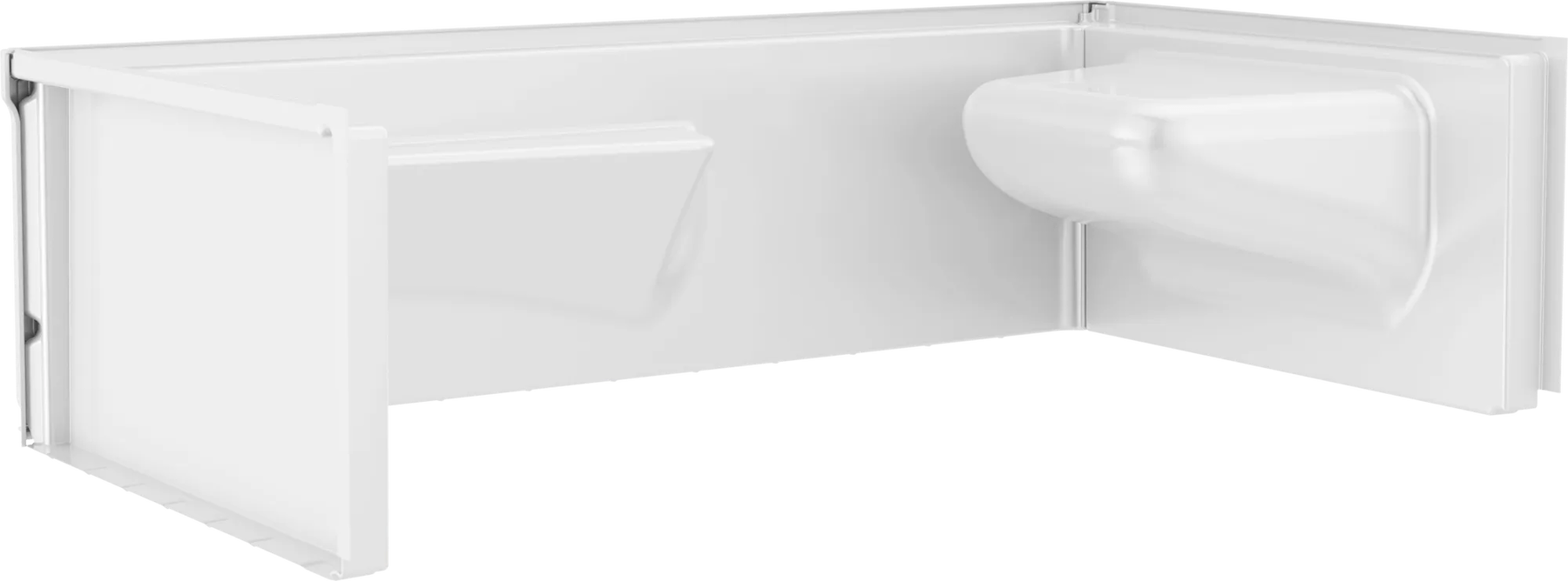 Procrylic Seated Shower Kit 60"x32" Left Drain