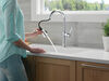 Pull-Down Kitchen Single Handle with Soap Dispenser Bundle