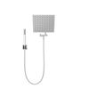 10 inch Raincan Shower Head & Hand Held Combo with Adjustable Extension Arm