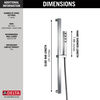 H2Okinetic&reg; Single-Setting Slide Bar Hand Shower