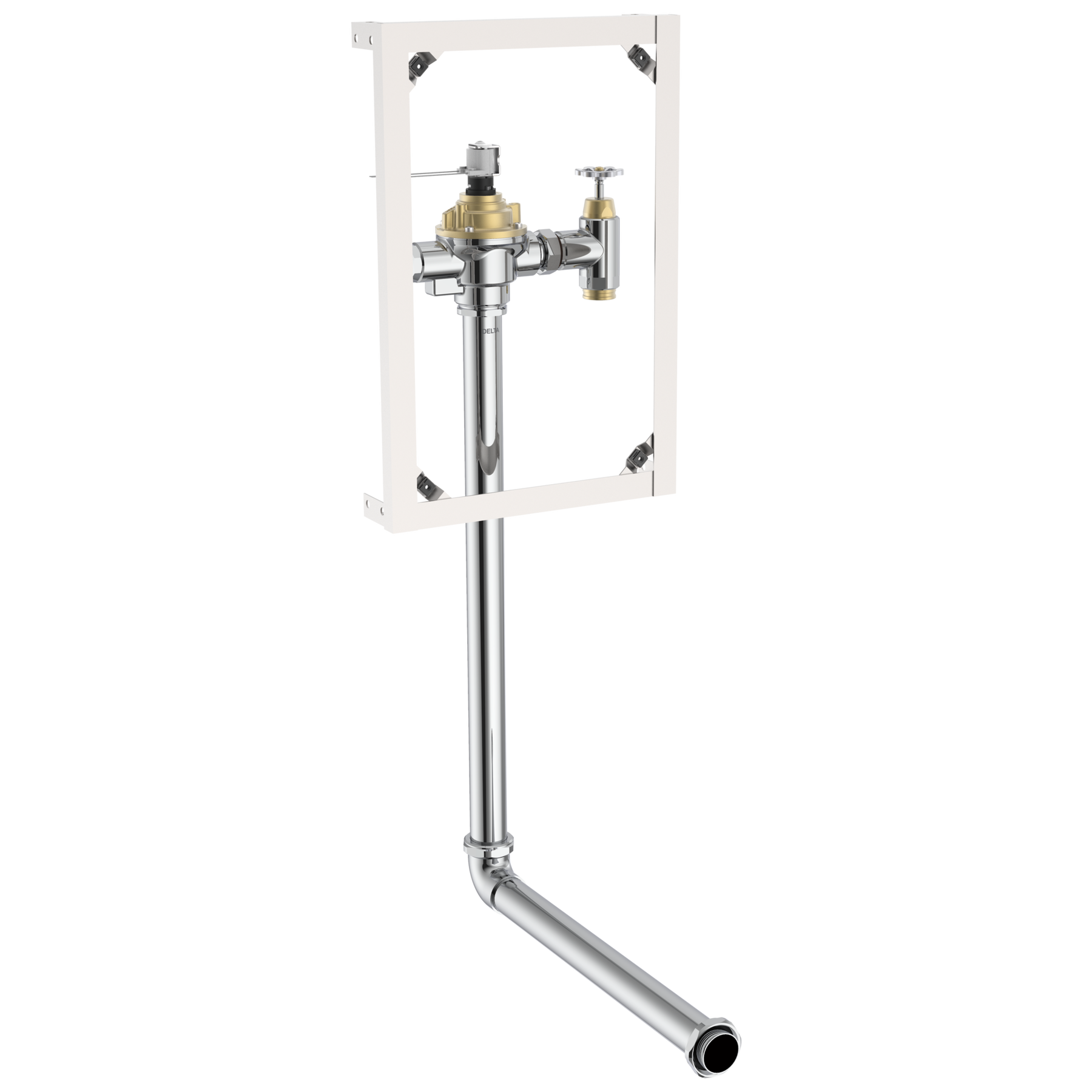 E-Concealed Flush Valve 4.2LPF / 1.1GPF