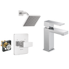 Single-Hole Lavatory Faucet with Shower Trim Bundle - 14 Series