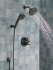 H2Okinetic&reg; 5-Setting Contemporary Raincan Shower Head