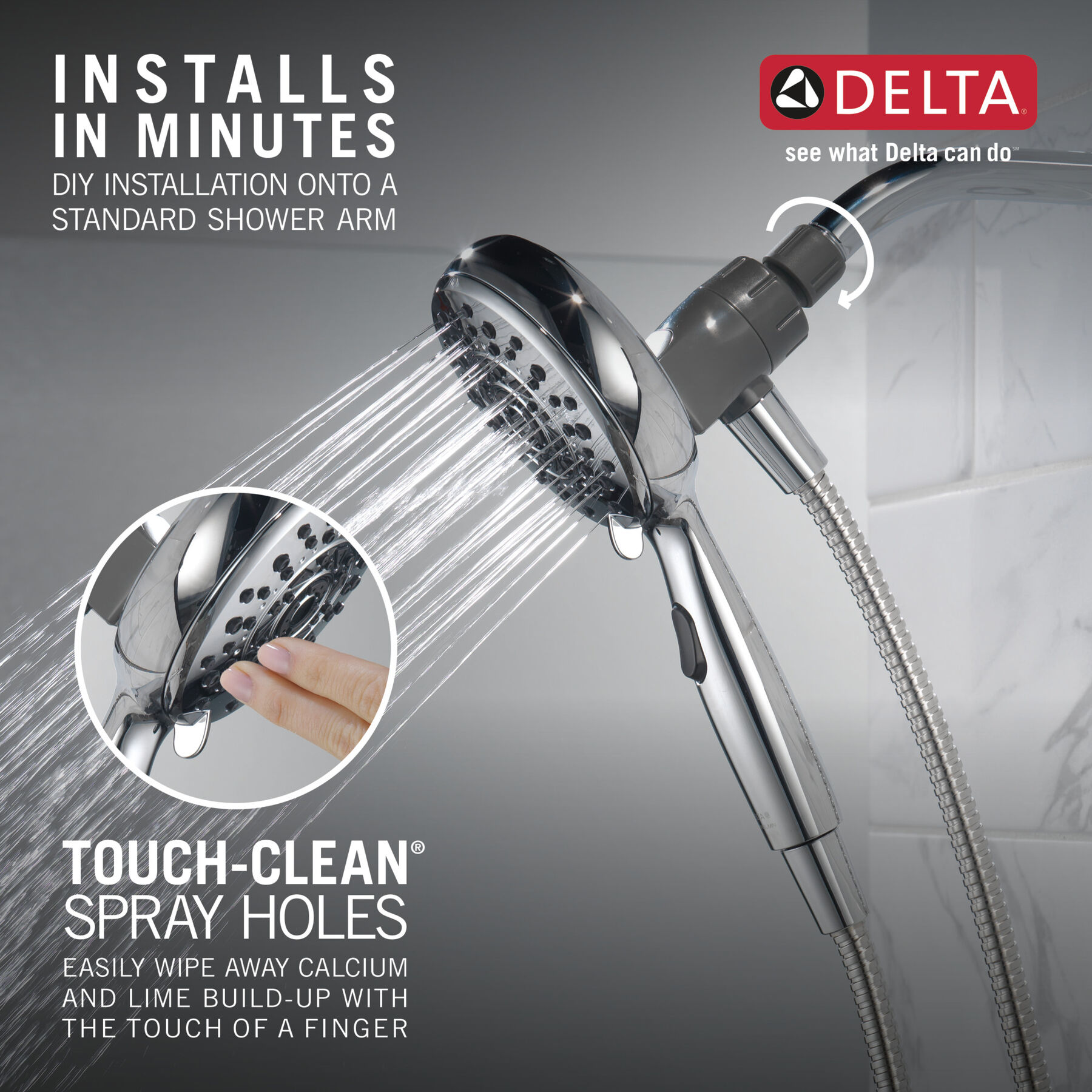 SureDock Magnetic Hand Shower 1.75 GPM (Recertified)