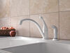 Single Handle Kitchen Faucet with Spray
