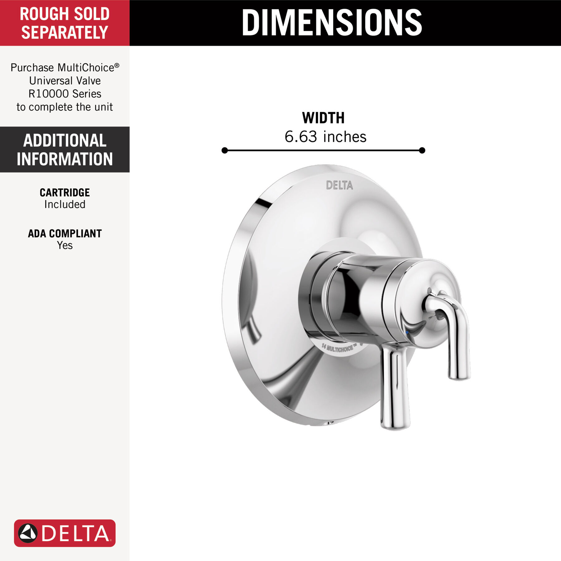 Monitor 17 Series Valve Trim Only