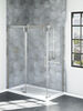 60&rdquo;x32&rdquo; Left Drain Corner Shower Base
