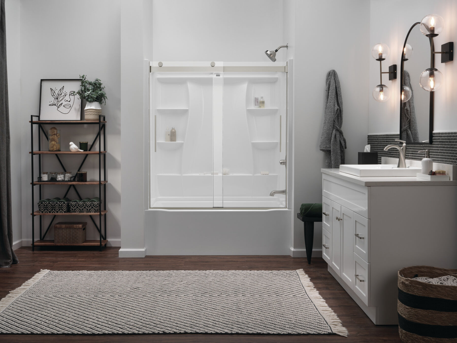 60"x32" Classic 500 Bathtub Wall
