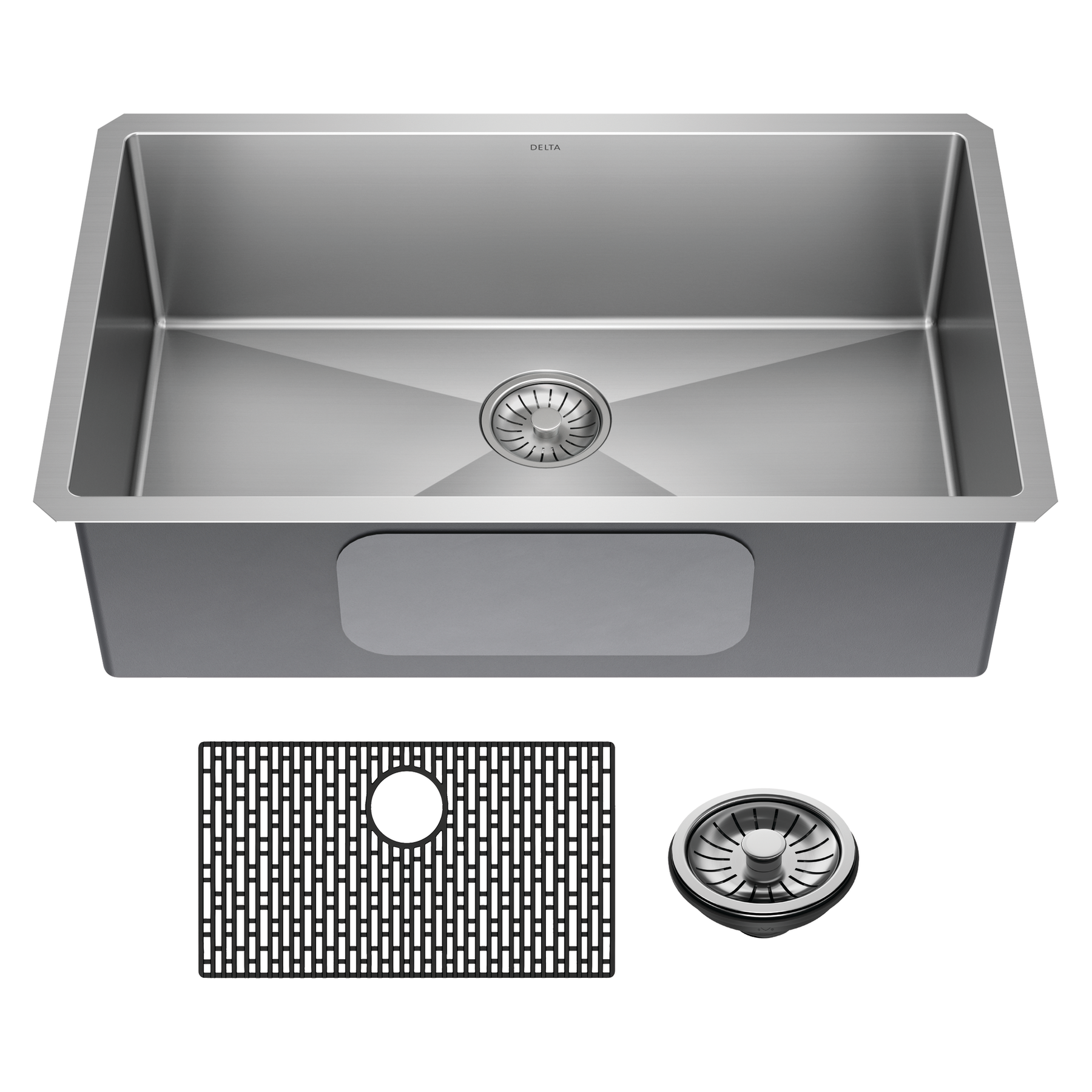 30&rdquo; Undermount Stainless Steel Single Bowl Kitchen Sink&nbsp;with Accessories