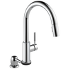 Single Handle Pull-Down Touch<sub>2</sub>O&reg; Technology Kitchen Faucet with Touchless Technology