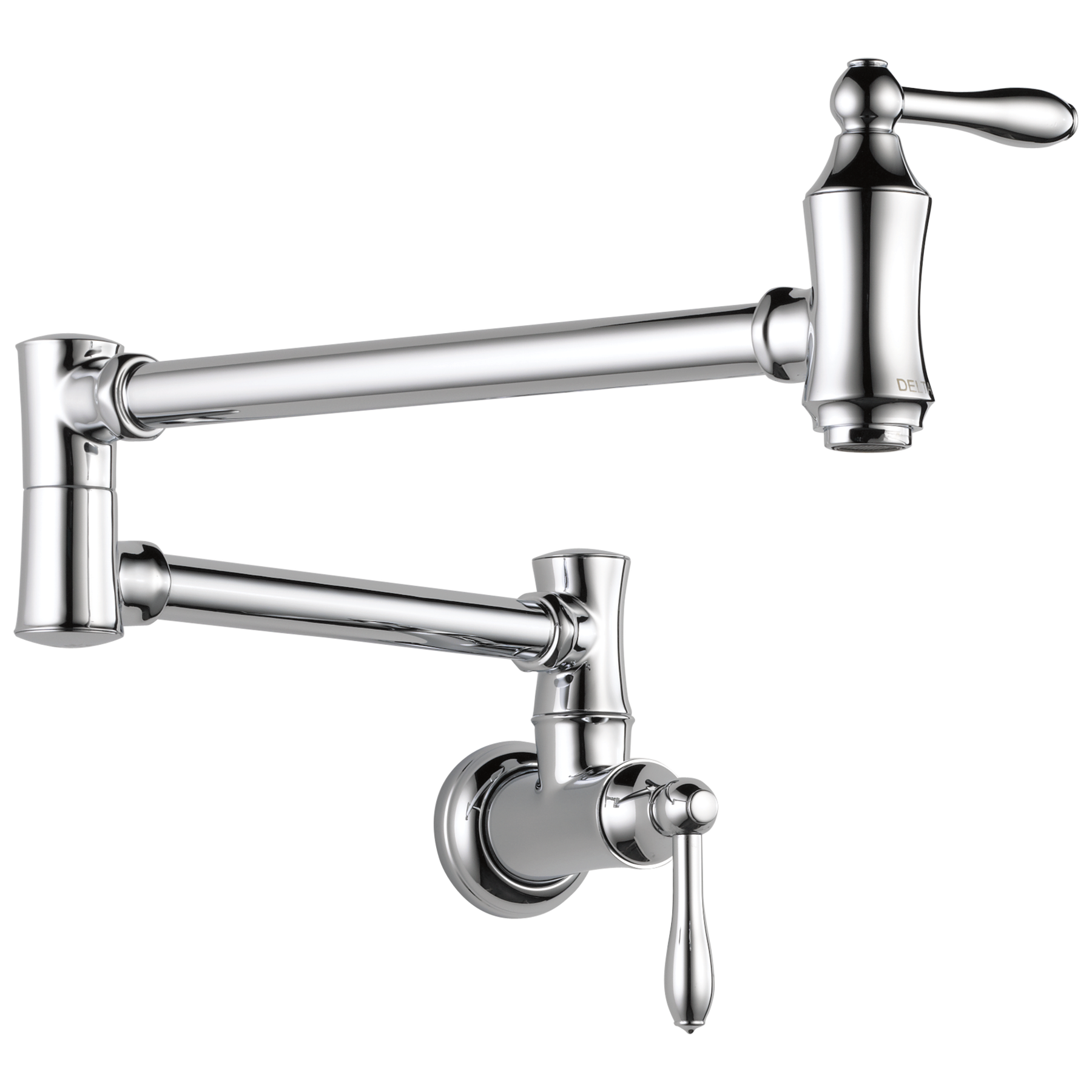 Wall Mount Pot Filler Faucet - Traditional