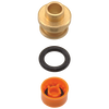 Flow Restrictor & Brass Insert - 1.5 gpm