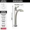Touch2O.xt Vessel Bathroom Faucet 1L