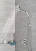 H<sub>2</sub>Okinetic&reg; 5-Setting Contemporary Raincan Shower Head