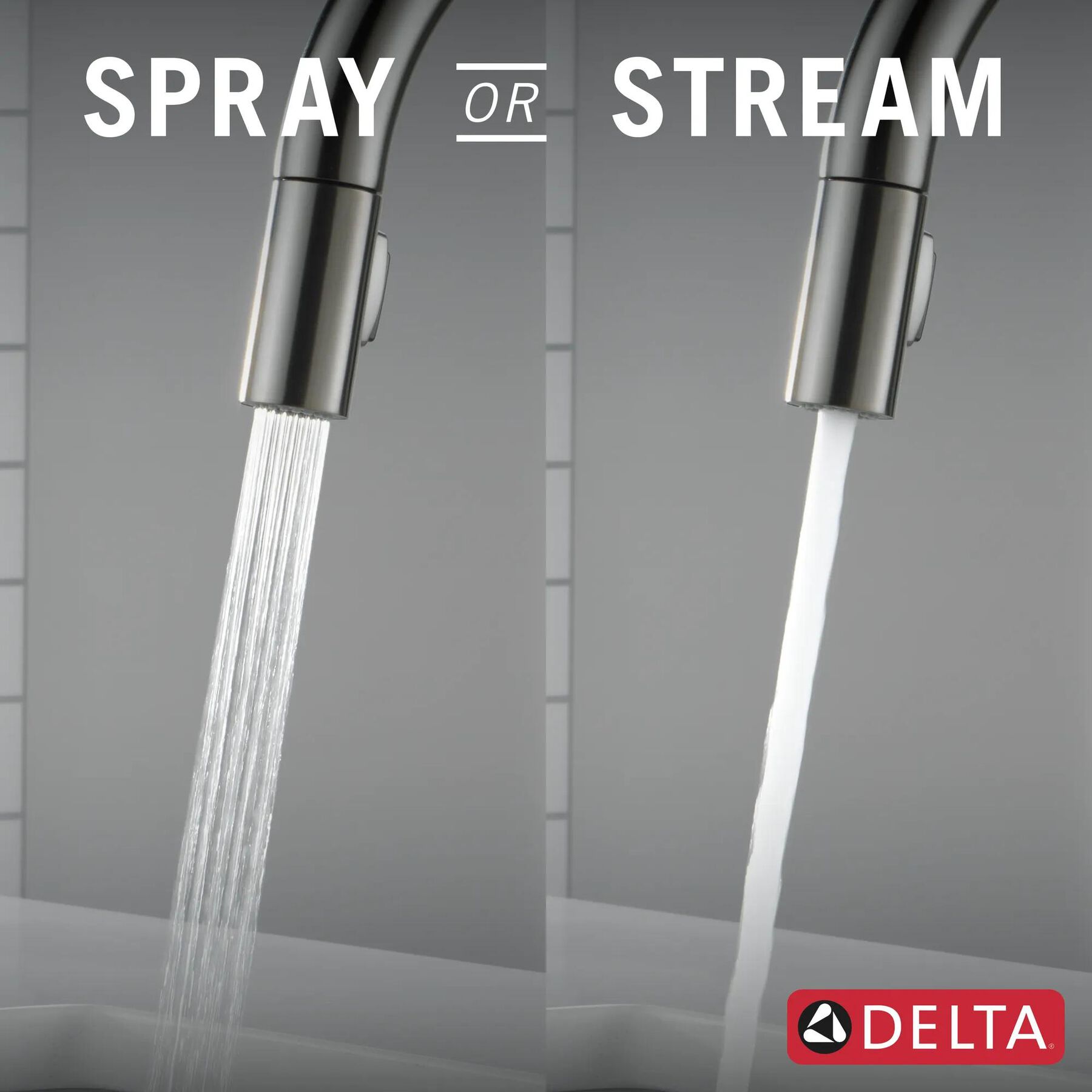 Touch<sub>2</sub>O&reg; Technology Kitchen Faucet with Touchless Technology