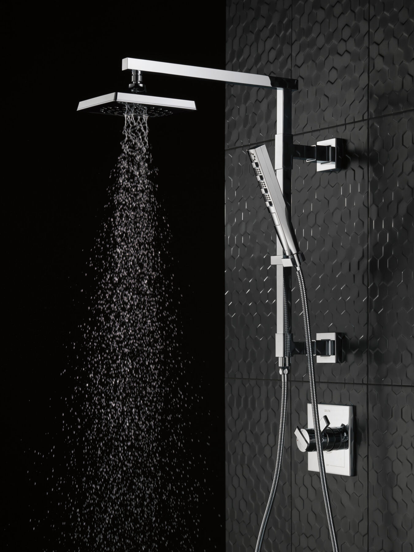 H2Okinetic&reg; 3-Setting Raincan Shower Head