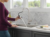 Single Handle Pull-Down Touch<sub>2</sub>O&reg; Technology Kitchen Faucet with Touchless Technology and Soap Dispenser