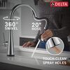 Single Handle Kitchen Pull-Down Faucet with Touch2O Technology