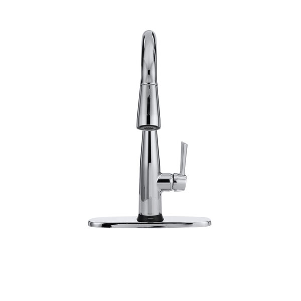 Single Handle Pull-Down Kitchen Faucet with Touch2O&reg; Technology