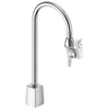 Deck Mount Pure Water Faucet with Gooseneck Spout