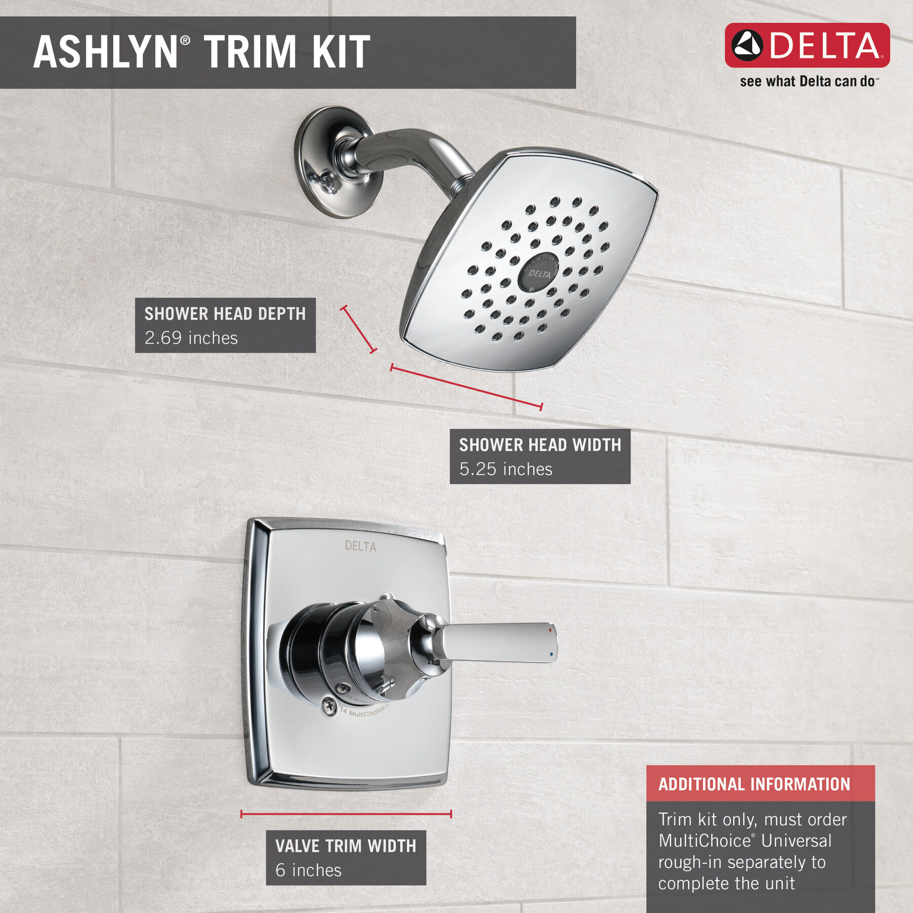 Monitor&reg; 14 Series Shower Trim